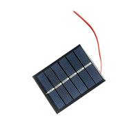 Tiny Solar Panels, 2 W Compact Solar Charger, modulo ad alta efficienza solare, impermeabile epossidico Solars Board, portatile Energy Source, ideale per ricarica esterna, progetti, 6 x 7,5 cm