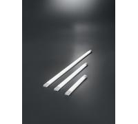 Tiny Sottopensile a Led in plastica bianco lucido LED 4W 280LM 3000K 30cm Interruttore sulla base