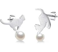 Tiny Stud Earrings Cat Faux Pearl Lightweight Ear Studs For Women Trendy Jewelry Gifts Nice processing