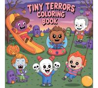 Tiny Terrors Coloring Book: Charming Mischief Makers in Silly Unusual Scenes for Adults Who Love Creative Laughter and Spooky Aesthetic Fun