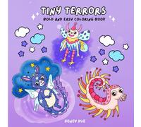 Tiny Terros: A Super Cute Coloring Book of 30 Cozy Little Monsters