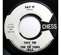 TINY TIP & THE TIP TOPS DOO WOP - Singolo 7" 45RPM CHESS Reissue