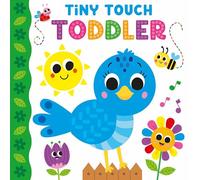 Tiny Touch Toddler Sensory Board Book- Adorable Textured Pages for Little Hands - Colorful Art, Touch-and-Feel Fun, Interactive Learning