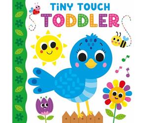 Tiny Touch Toddler Sensory Board Book- Adorable Textured Pages for Little Hands - Colorful Art, Touch-and-Feel Fun, Interactive Learning