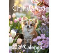 Tiny Treasures: 2026 Chihuahua Calendar - A Year of Big Personalities in Small Packages: Perfect for Dog Lovers, Families, and Pet Enthusiasts
