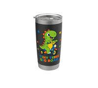 Tiny Trike Big Roar Dinosaur Cute Dino Equitazione Triciclo Bambini Bicchiere termico in acciaio inox doppia parete