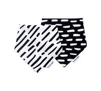 Tiny Twinkle BB2-U5 Set di 2 Bandana in Morbido Kaffle Black & White - 80 g