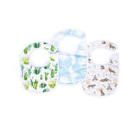 Tiny Twinkle Fb3T-B6 Set Di 3 Bavaglini In Morbido Kaffle Cactus - 80 g