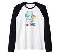 Tiny Vein Hunter Bravery Sticker Dealer Pediatric Nurse Maglia con Maniche Raglan