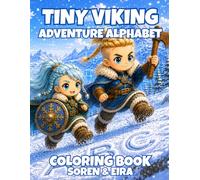 Tiny Viking Adventure Alphabet: Coloring Book