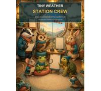 Tiny Weather Station Crew: 50 Bold and Easy Coloring Pages with Friendly Animal Forecasters, Rain Gauges, Wind Vanes, Cloud Charts, and Cozy Sky Tools