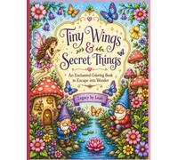 Tiny Wings & Secret Things:: An Enchanted Coloring Book to Escape into Wonder