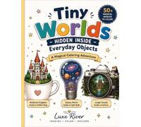 Tiny Worlds Hidden Inside Everyday Objects: A Magical Coloring Adventure for Kids Ages 5-12