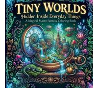 Tiny Worlds: Hidden Inside Everyday Things: A Magical Macro Fantasy Coloring Book