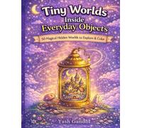 Tiny Worlds Inside Everyday Objects: 50 Magical Hidden Worlds to Explore & Color