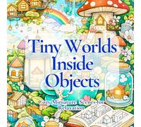 Tiny Worlds Inside Objects: Cozy Miniature Scenes for Relaxation