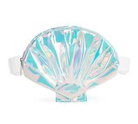 TINYAT Marsupio olografico, da donna, impermeabile, trasparente, con cinturino regolabile, per festival, viaggi, vacanze in spiaggia, Blu/1956, Vacanze al mare