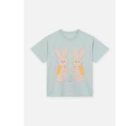 Tinycottons - Bunnies Graphic Tee Blu - Abbigliamento 6A Blu