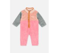 Tinycottons - Color Block Polar Sherpa One-Piece Rosa - Abbigliamento 9M Rosa