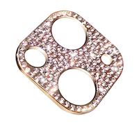 tinysiry Film protettivo per lenti a prova di protezione full shock attraente scintillio di strass per fotocamera protezione per lenti D'oro Per iPhone 14 Pro/14 Pro Max