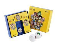 TinyTAN x Volvik Golf Ball 7 Pezzi + Ball Marker Gift Set Personaggio BTS Raro