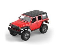 TinyWizTo 1/24 Scala Full-Proporzionale RC Off-Road Car, 2.4G Full-Time 4WD Telecomando Rock Crawler per Adulti (Versione RTR/Edizione E)