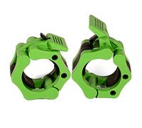 Tioamy Morsetti per bilanciere olimpico, clip per manubri, per sollevamento pesi, chiusura a sgancio rapido, 1 paio, per palestra, fitness, body building, 50 mm