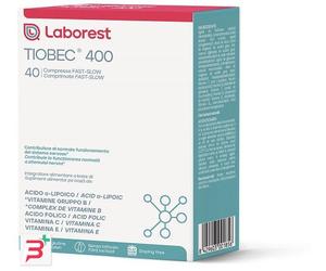 TIOBEC 400 40 COMPRESSE FAST-SLOW DA 1,28 G