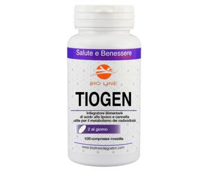 TIOGEN Integratore Alimentare di Acido Alfa Lipoico 600 mg Cromo Picolinato e
