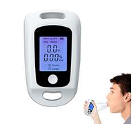 Tioheam Etilometro per Alcol,Etilometro Digitale Portatile | Etilometri tascabili USB Ricaricabili con Display Digitale, Test Senza Contatto