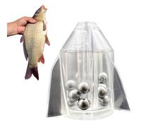 Tioheam Perline a sonagli per la Pesca,Attrattivi per la Pesca del Pesce Gatto | Accessorio Portatile per la Pesca in Mare con sonaglio per Pesca al siluro, Walleye, Muskie, luccio e Altro Ancora