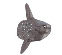 Tioheam Pesci Artificiali, Pesci realistici - Figurine realistiche di Pesci Luna 'Oceano | Decorazioni per la casa Giocattolo educativo per Bambini Pesce Prop per Fare Finta di Giocare da Tavolo