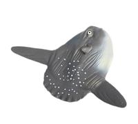 Tioheam Pesci realistici, Pesci Finti per Acquario | Figurine realistiche di Pesci Luna 'Oceano - Decorazioni per la casa Giocattolo educativo per Bambini Pesce Prop per Fare Finta di Giocare