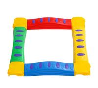 Tioheam Trave di equilibrio per bambini, Trave di equilibrio per bambini - Giocattolo per il percorso degli ostacoli per bambini,Playset giocattolo sensoriale con pietre miliari antiscivolo per