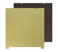 TIOPY K1 Max Piastra di stampa PEI strutturata su due lati 310x315 mm, piastra di stampa PEI flessibile per stampante 3D, piastra di costruzione magnetica con letto adesivo per K1 max