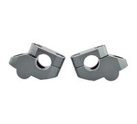 TIOWCGH Attacchi Manubrio Compatibile con per F800ST 2004-2012 per CBF1000F 2009-2016 per CB900F per Hornet 2002-2004 Riser Manubrio Moto Dirt Bike(Gray)