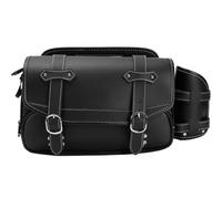 TIOWCGH Borsa da Sella per Moto Compatibile con Rebel per CMX500 per Rebel 500 250 300 350 1100 Borsa da Sella per Moto 9L Borsa da Trasporto Laterale Universale