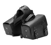 TIOWCGH Borsa da Sella per Moto Compatibile con Sportster per Softail per Dyna Borse da Sella per Moto Borse da Sella Laterali Borsa Portaoggetti Laterale per Viaggio Accessori Universali