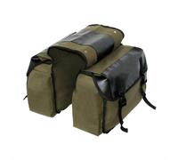 TIOWCGH Borsa da Sella per Moto Sella per Moto TouringBag Panniers Box Zaino Portautensili Laterale Borsa per Sella Borsa Portaoggetti per Moto Borsa da per Viaggio Accessori Universali(Green)
