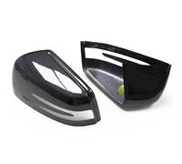 TIOWCGH Coperchio retrovisore Compatibile con Benz Classe A per W176 2013 2014 2015 2016 2017 2018 Copertura Specchietto Retrovisore Laterale in Fibra di Carbonio per Rivestimento Tappo Parafango