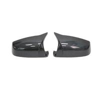 TIOWCGH Coperchio retrovisore Compatibile con per F10 F11 2011 2012 2013 2014 2015 Lato Nero per Coperchio Specchietto Retrovisore Esterno Alloggiamento Specchietto Retrovisore(Black Carbon)