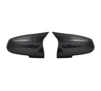 TIOWCGH Coperchio retrovisore Compatibile con per F20 F21 116i 118i 120i 125i 130i per Hatchback 2012 2013 2014 2015 2016 Coprispecchietto Retrovisore con Motivo in Carbonio Nero(Black Carbon)