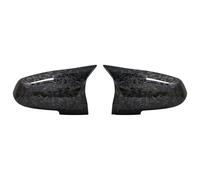 TIOWCGH Coperchio retrovisore Compatibile con per F20 F21 116i 118i 120i 125i 130i per Hatchback 2012 2013 2014 2015 2016 2 Pezzi Copri Specchietto Retrovisore Modello Carbonio Nero(Multi-Colored)