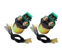 TIOWCGH Moto Relè Solenoide Compatibile con CB400 per XL600 per Transalp per GB500 Tourist Trophy 1989-1990 Bobina Elettromagnetica per Sostituzione Relè 35850-MK3-671(B2 PCS)