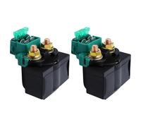 TIOWCGH Moto Relè Solenoide Compatibile con CB400 per XL600 per Transalp per GB500 Tourist Trophy 1989-1990 Bobina Elettromagnetica per Sostituzione Relè 35850-MK3-671(A2 PCS)
