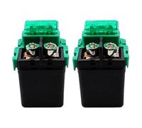TIOWCGH Moto Relè Solenoide Compatibile con per KLX250 per KLX450R 2018-2019 per EN500 per Vulcan 1996-2009 Ricambi Motorino di Avviamento per Solenoide Relè(2 PCS)