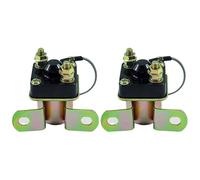 TIOWCGH Moto Relè Solenoide Compatibile con Polaris per Ranger 500 1999-2004 per Sport 400 400L 1994-1999 per Relè Solenoide di Avviamento Senza Tappo di Ricambio 3085521(2 PCS)
