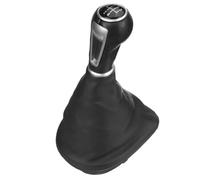 TIOWCGH Pomello Cambio Auto Compatibile con Toledo III per Altea per XL 5 Marce Pomello del Cambio Auto Telaio Leva del Cambio Cuffia Pomello del Cambio Automatico Testa del Cambio Auto