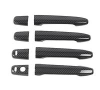 TIOWCGH Porta Maniglia Copertura Compatibile con Mitsubishi per Lancer per Evolution X Ex 2008 2009 2010 2011 2012 2013 2014 2015 Accessori per Auto Maniglia Esterna per Portiera Auto