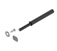 Pistoncino ad incasso premi-apri TIP-ON Blum per ante - Nero terra opaco, 76 mm